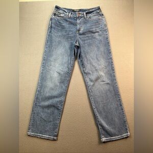 Judy Blue Jeans Women's Size 3/26 Straight Leg High Rise Medium Wash Denim
